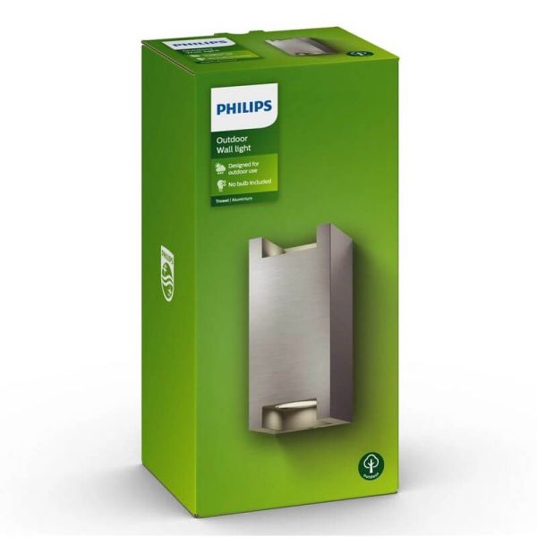 Aplique pared LED exterior TROWEL luz arriba/abajo IP44 | LeonLeds