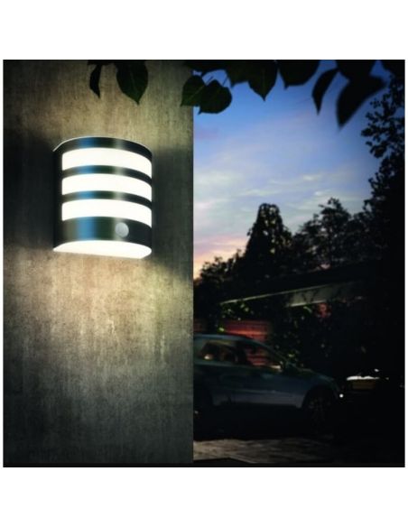 Aplique pared LED exterior CALGARY sensor de movimiento IP44| LeonLeds