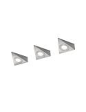 Luz bajo mueble LED ECCO 3 focos incl.3x3W LED 200Lm | LeonLeds