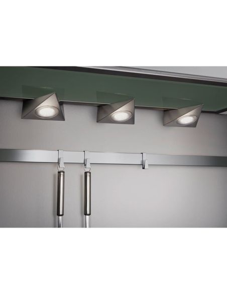 Luz bajo mueble LED ECCO 3 focos incl.3x3W LED 200Lm | LeonLeds