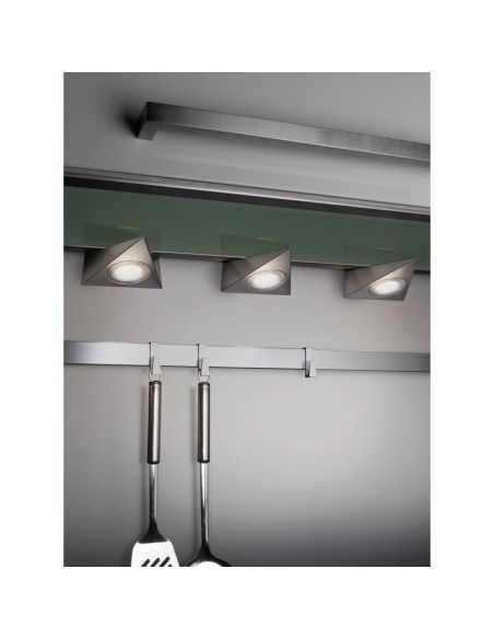 ECCO Luz LED para móveis 3 focos incl.3x3W LED 200Lm | LeonLeds