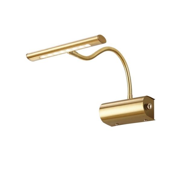 Aplique pared LED CURTIS luz acento cuadros incl.1x4W IP20 | LeonLeds