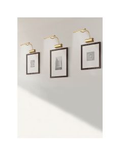 Aplique pared LED CURTIS luz acento cuadros incl.1x4W IP20 | LeonLeds 2