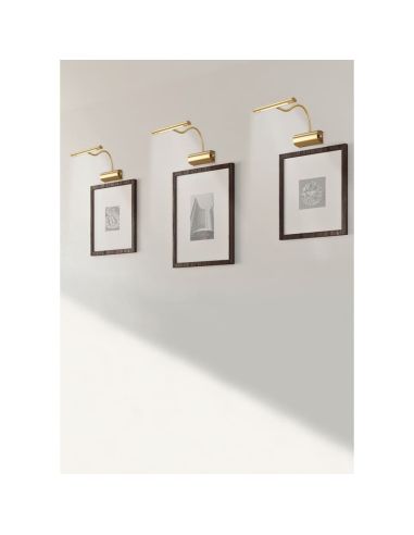 Aplique pared LED CURTIS luz acento cuadros incl.1x4W IP20 | LeonLeds