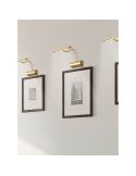 Aplique pared LED CURTIS luz acento cuadros incl.1x4W IP20 | LeonLeds