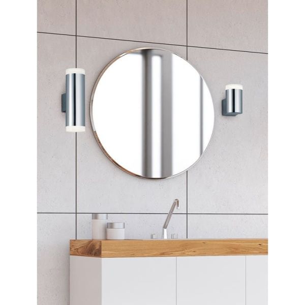 Aplique baño LED RAY 2 luces arriba/abajo incl.2x4W | LeonLeds