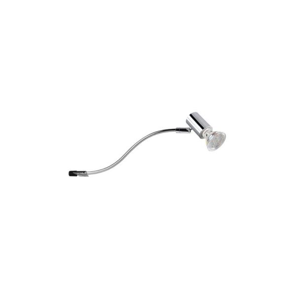 Aplique de baño GIADA Metal y Negro IP44 | LeonLeds