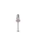 Aplique de baño GIADA Metal y Negro IP44 | LeonLeds