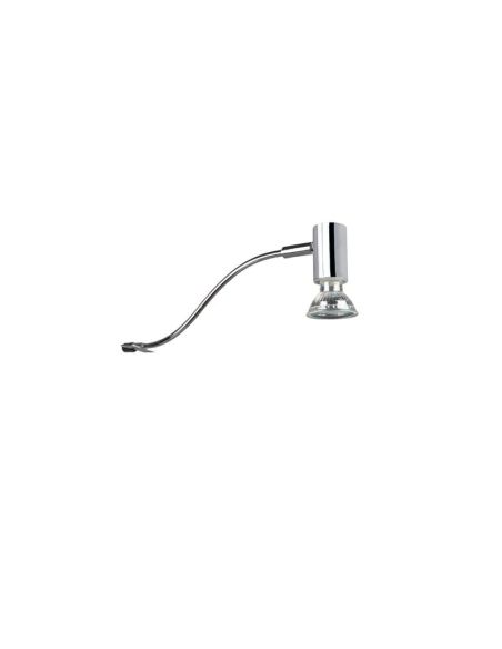 Aplique de baño GIADA Metal y Negro IP44 | LeonLeds