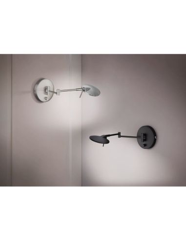 KAZAN Aplique LED com dimmer integrado incl.1x8W IP20 | LeonLeds