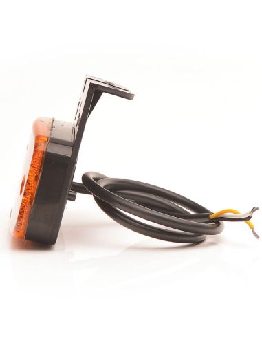 Jauge latérale LED avec 2 lignes néon avec clignotant et réflecteur et support ADR 12V-24V SM1 5 IA 1137 ADR | LéonLeds