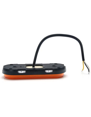 Medidor lateral LED com pisca neon e retrorefletor com suporte 12V-24V SM1 5 IA ADR 1420 | LeonLeds