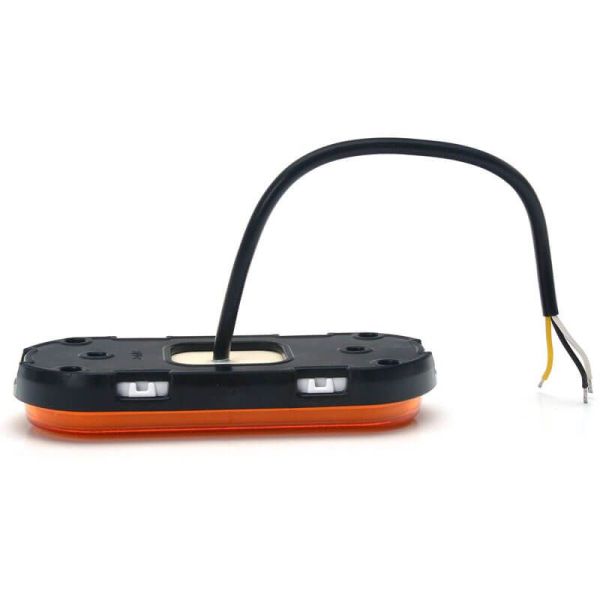 Jauge latérale LED avec clignotant néon et rétroréflecteur avec support 12V-24V SM1 5 IA ADR 1420 | LéonLeds