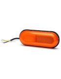 Medidor lateral LED com pisca neon e retrorrefletor com suporte 12V-24V SM1 5 IA ADR 1420 | LeonLeds