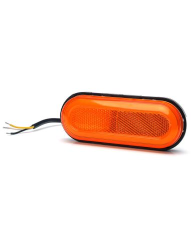 Galibo Lateral LED con intermitente Neon y Catadioptrico con Soprte 12V-24V SM1 5 IA ADR 1420 | LeonLeds
