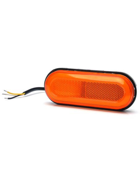Galibo Lateral LED con intermitente Neon y Catadioptrico con Soprte 12V-24V SM1 5 IA ADR 1420 | LeonLeds