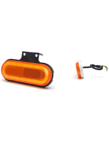 Galibo Lateral LED con intermitente Neon y Catadioptrico con Soprte 12V-24V SM1 5 IA ADR 1420 | LeonLeds