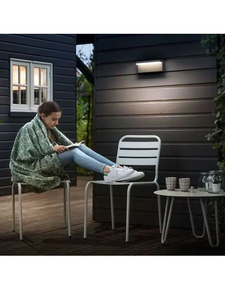 Aplique LED exterior BUSTAN 3.8W 4000K Ultra Eficiente IP44 | LeonLeds