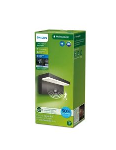 Aplique LED exterior BUSTAN 3.8W 4000K sensor movimiento IP44 | LeonLeds 2