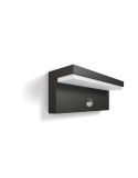 Aplique LED exterior BUSTAN 3.8W 4000K sensor movimiento IP44 | LeonLeds