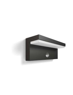 Aplique LED exterior BUSTAN 3.8W 4000K sensor movimiento IP44 | LeonLeds