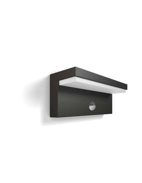 Aplique LED exterior BUSTAN 3.8W 4000K sensor movimiento IP44 | LeonLeds