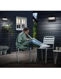 Aplique LED exterior BUSTAN 3.8W 2700K Ultra Eficiente IP44 | LeonLeds