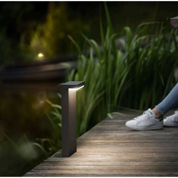 Baliza LED BUSTAN 3.8W Cálida 2700K IP44 Ultra Eficiente | LeonLeds
