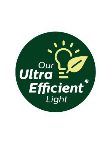 Poste LED exterior BUSTAN 3.8W Luz Cálida 2700K 77cm IP44 Ultra Eficiente