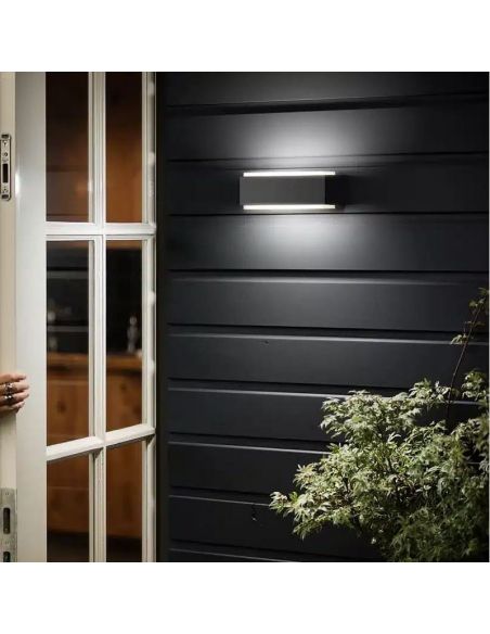 Aplique LED exterior STRATOSPHERE 3.8W Fría Ultra Eficiente | LeonLeds