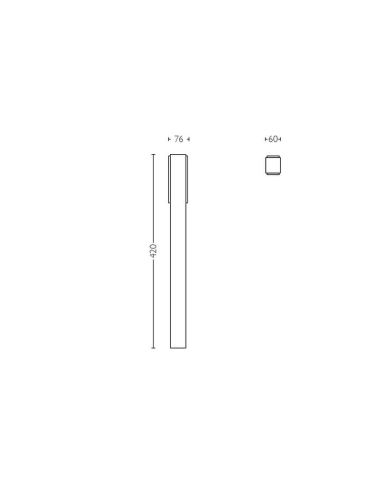 Balise LED ultra efficace STRATOSPHERE 3,8 W | LéonLeds