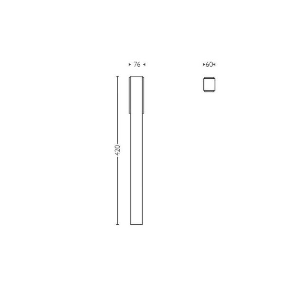 Balise LED ultra efficace STRATOSPHERE 3,8 W | LéonLeds