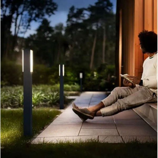 Poteau LED STRATOSPHÈRE 3,8W 2700K 77cm Ultra Performant | LéonLeds