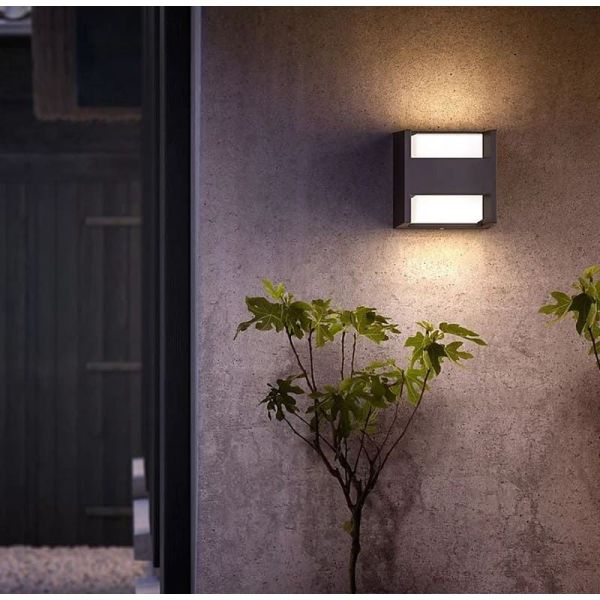 Aplique LED exterior ARBOUR 3.8W 2700K Ultra Eficiente | LeonLeds