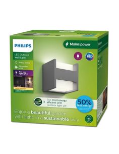 Aplique LED exterior ARBOUR 3.8W 2700K Ultra Eficiente | LeonLeds 2