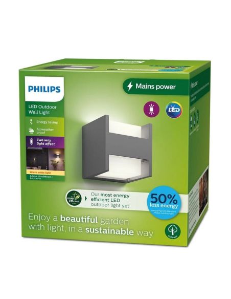 Aplique LED exterior ARBOUR 3.8W 2700K Ultra Eficiente | LeonLeds