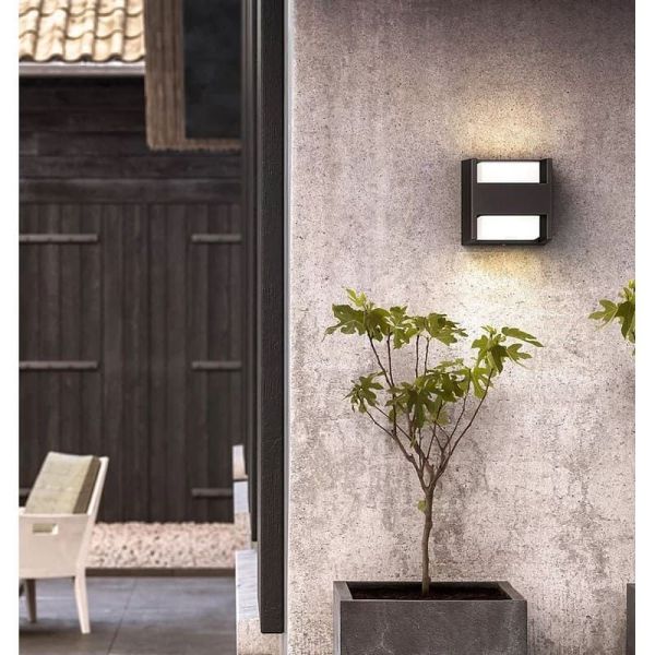 Aplique LED exterior ARBOUR 3.8W 2700K Ultra Eficiente | LeonLeds