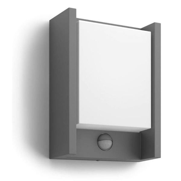 Aplique LED exterior ARBOUR sensor movimiento 3.8W | LeonLeds