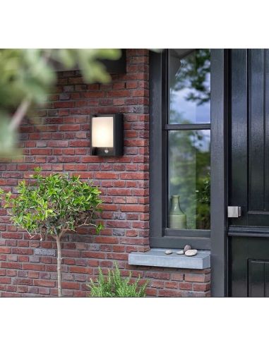 Aplique LED exterior ARBOUR sensor movimiento 3.8W | LeonLeds