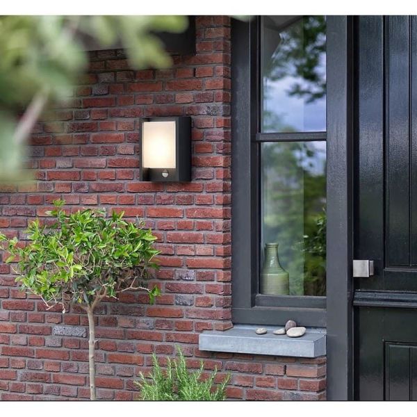 Aplique LED exterior ARBOUR sensor movimiento 3.8W | LeonLeds