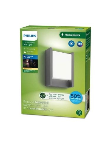 Aplique LED exterior ARBOUR 3.8W IP44 Ultra Eficiente | LeonLeds