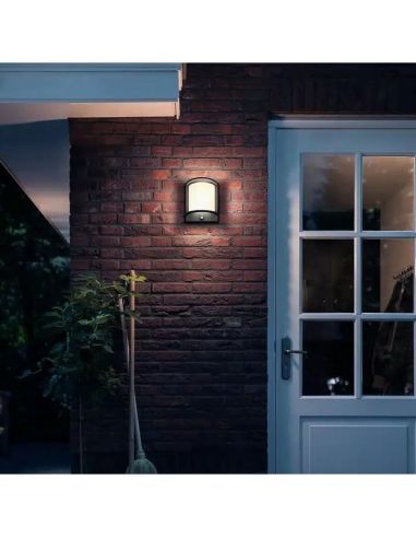 Aplique LED exterior SAMONDRA sensor movimiento Ultra Eficiente | LeonLeds