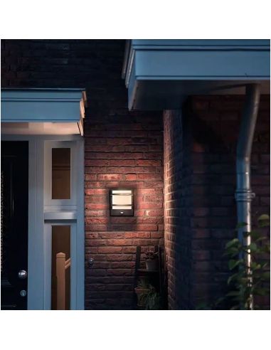 PETRONIA Arandela LED com sensor de movimento IP44 Ultra Eficiente | LeonLeds