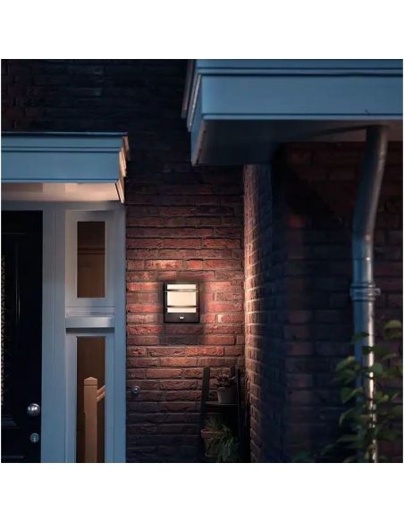 PETRONIA Arandela LED com sensor de movimento IP44 Ultra Eficiente | LeonLeds