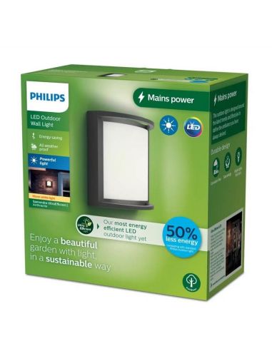Aplique LED exterior SAMONDRA 3.8W Ultra Eficiente | LeonLeds