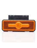Galibo Lateral LED rectangular con intermitente y Catadióptrico con Soporte 12V-24V SM1 IA 5 W254 | LeonLeds