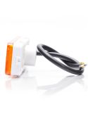 Galibo Lateral LED rectangular con intermitente y Catadióptrico con Soporte 12V-24V SM1 IA 5 W254 | LeonLeds