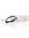 Galibo Lateral LED rectangular con intermitente y Catadióptrico con Soporte 12V-24V SM1 IA 5 W254 | LeonLeds