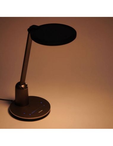 Lámpara mesa LED flexo EINSTEIN 15W EyeComfort IP20 | LeonLeds