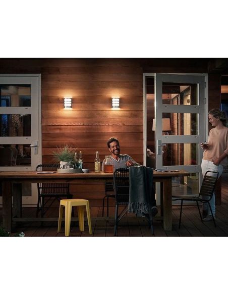 Aplique exterior LED PYTHON 3.8W 2700K Ultra Eficiente | LeonLeds